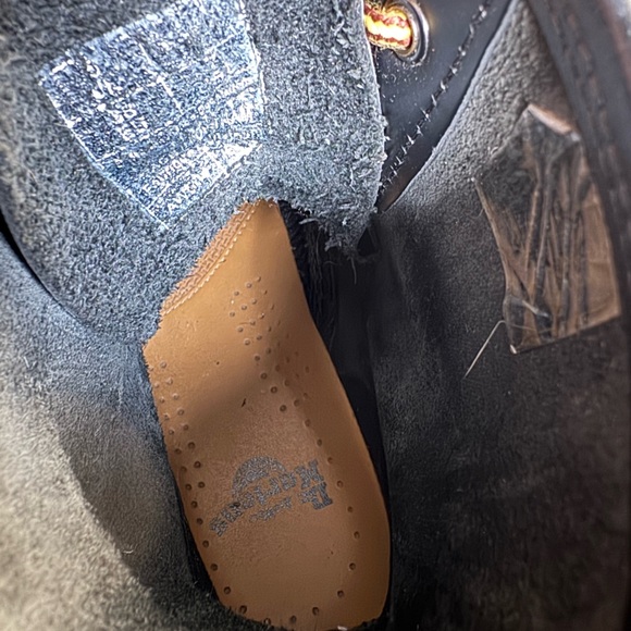 Dr. Martens Black Leather Lace-Up Boots - Picture 9 of 9